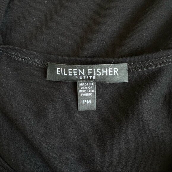 EILEEN FISHER Viscose-Jersey Scoop-Neck Tunic - PM - Picture 5 of 7